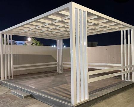 تكلفة تركيب برجولة أحواش بمساحة 20متر تقريبا بجدة 